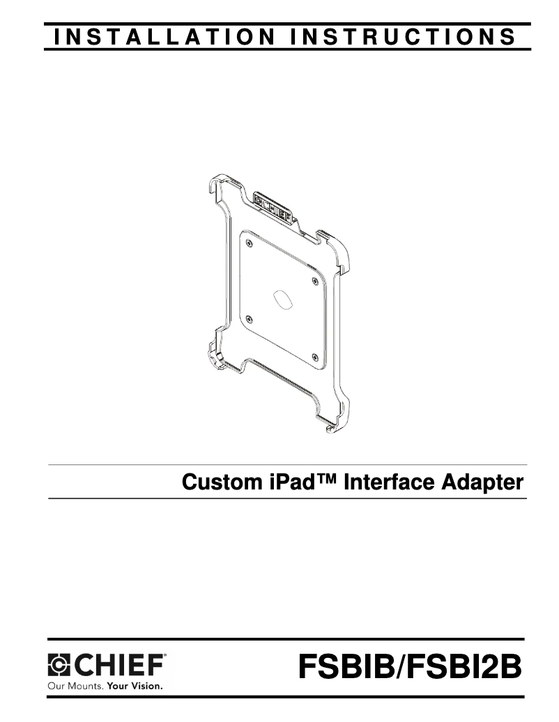 First page image of the manual for FSBIB
