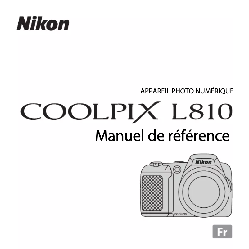 First page image of the manual for Coolpix L810