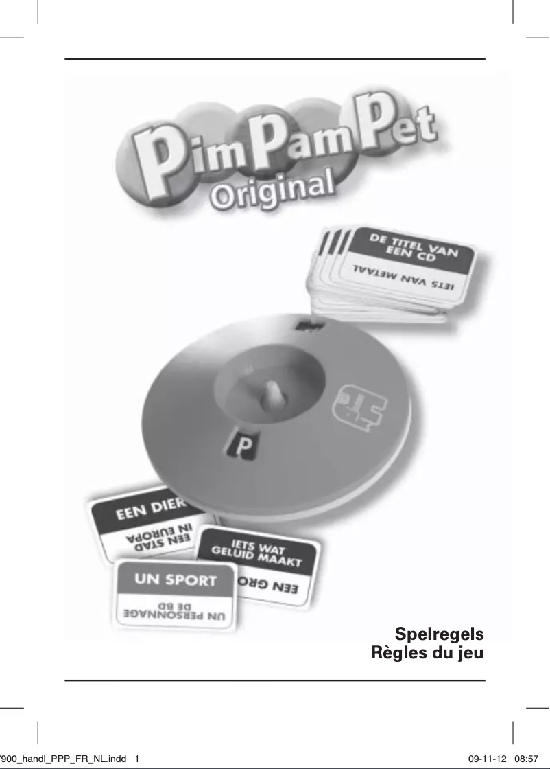 Page 1 of the manual User Manual Jumbo Pim Pam Pet Original Compact