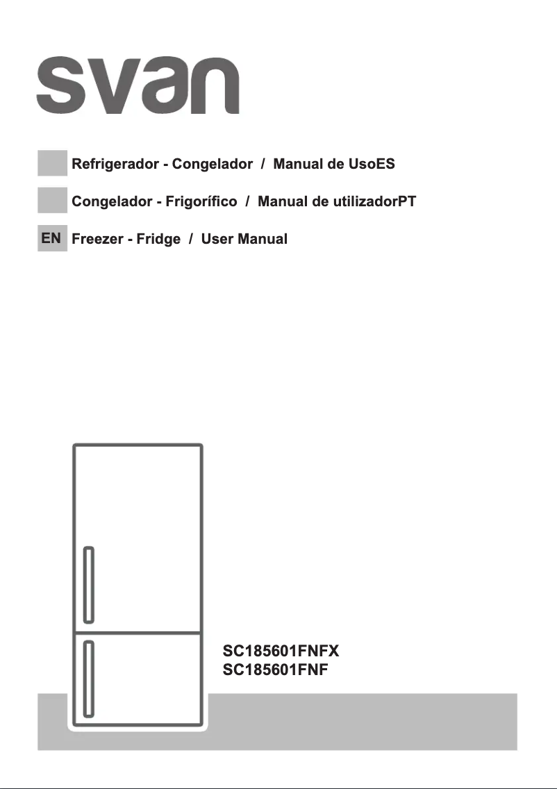 Page 1 of the manual User Manual SVAN SC185601FNF