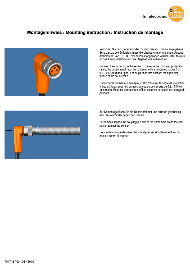 First page image of the manual for EVC442