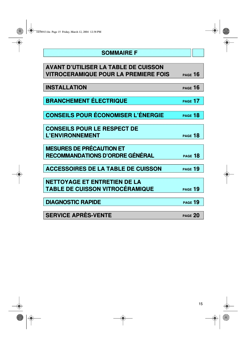 First page image of the manual for AKM 881/NB