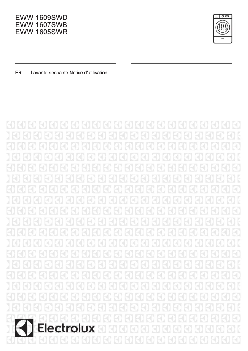 First page image of the manual for EWW1609SWD