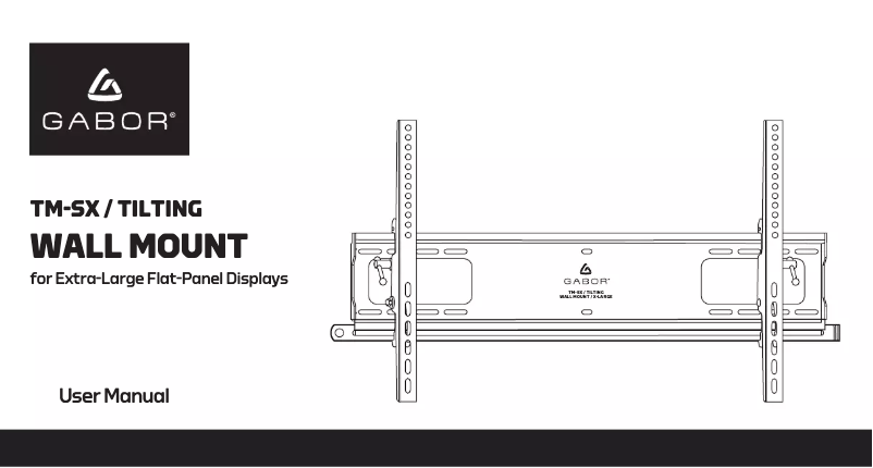 First page image of the manual for TM-SX