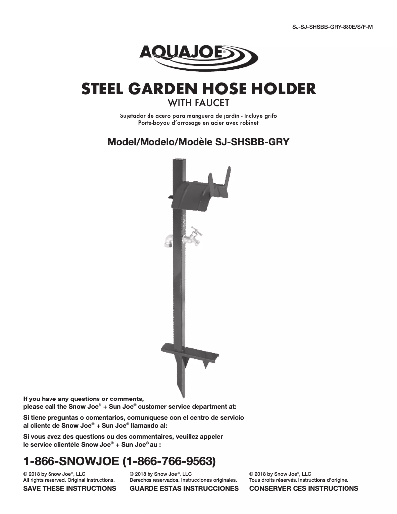 First page image of the manual for BDL-A0047