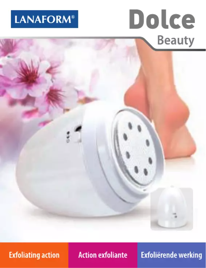 Page 1 of the manual User Manual Lanaform Dolce