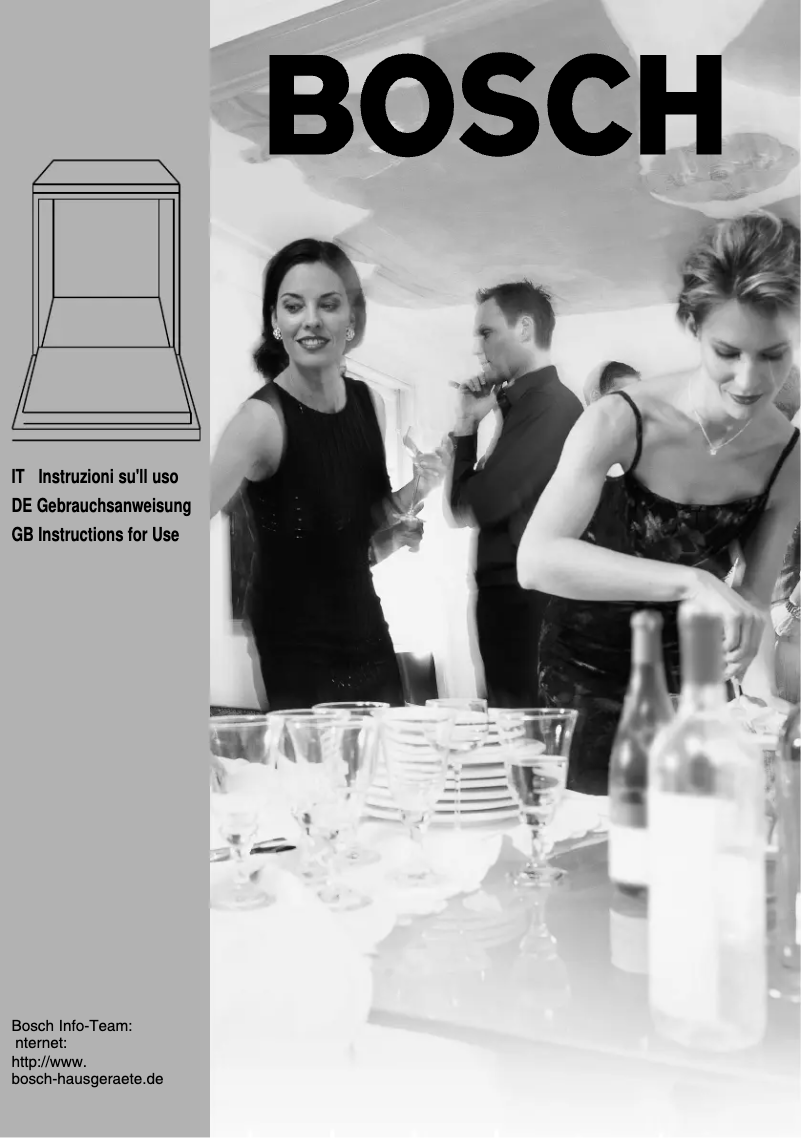 Page 1 of the manual User Manual Bosch SGI53A35EU