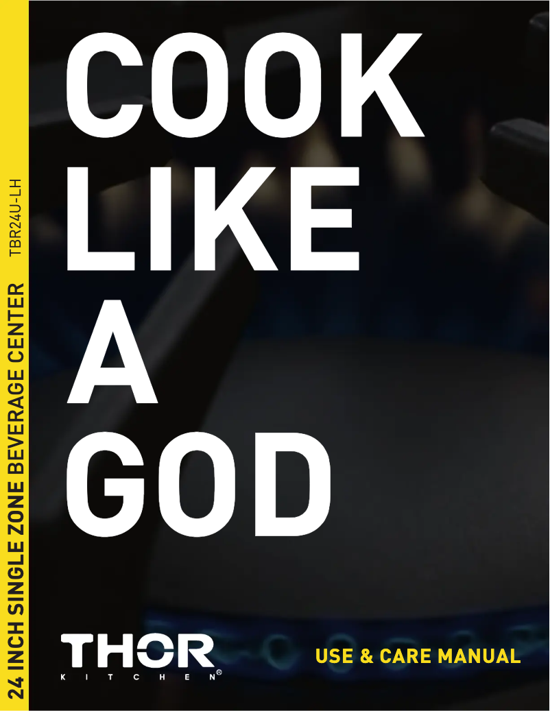 First page image of the manual for TBR24U-LH