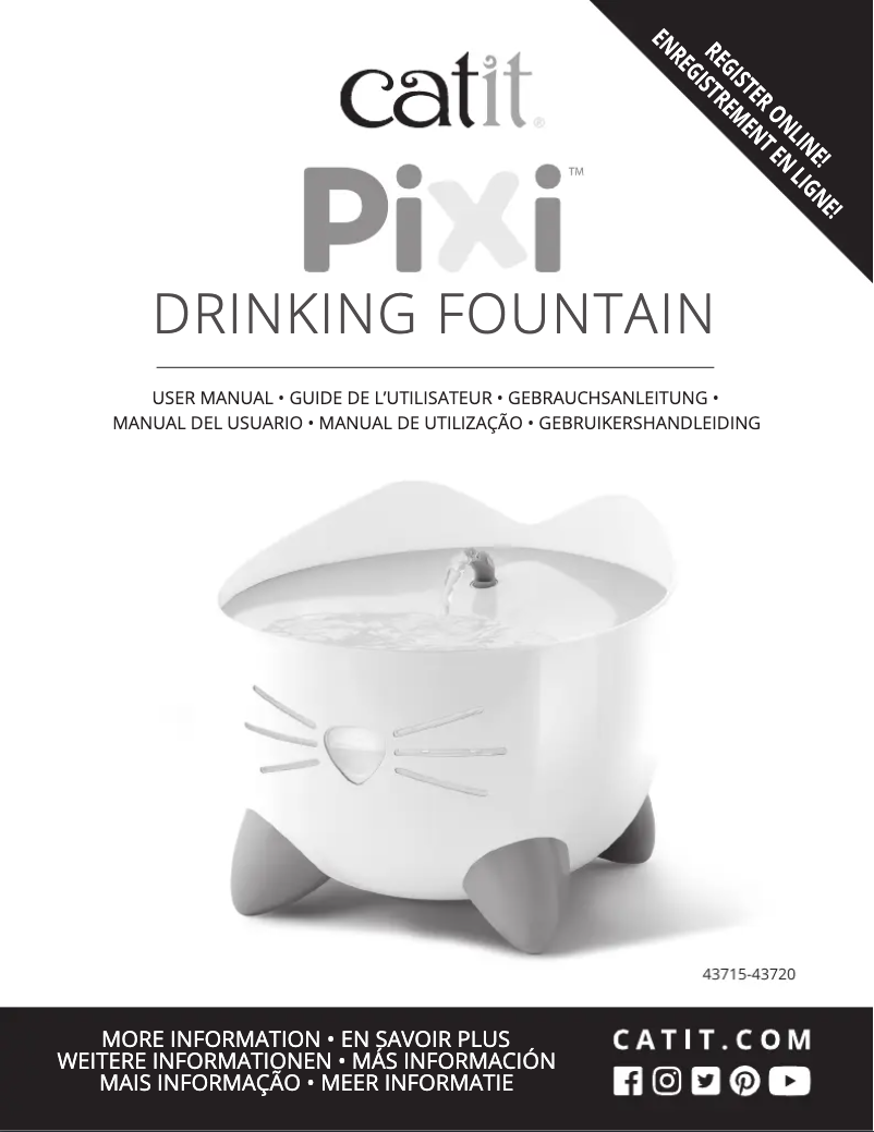 First page image of the manual for PIXI 43715