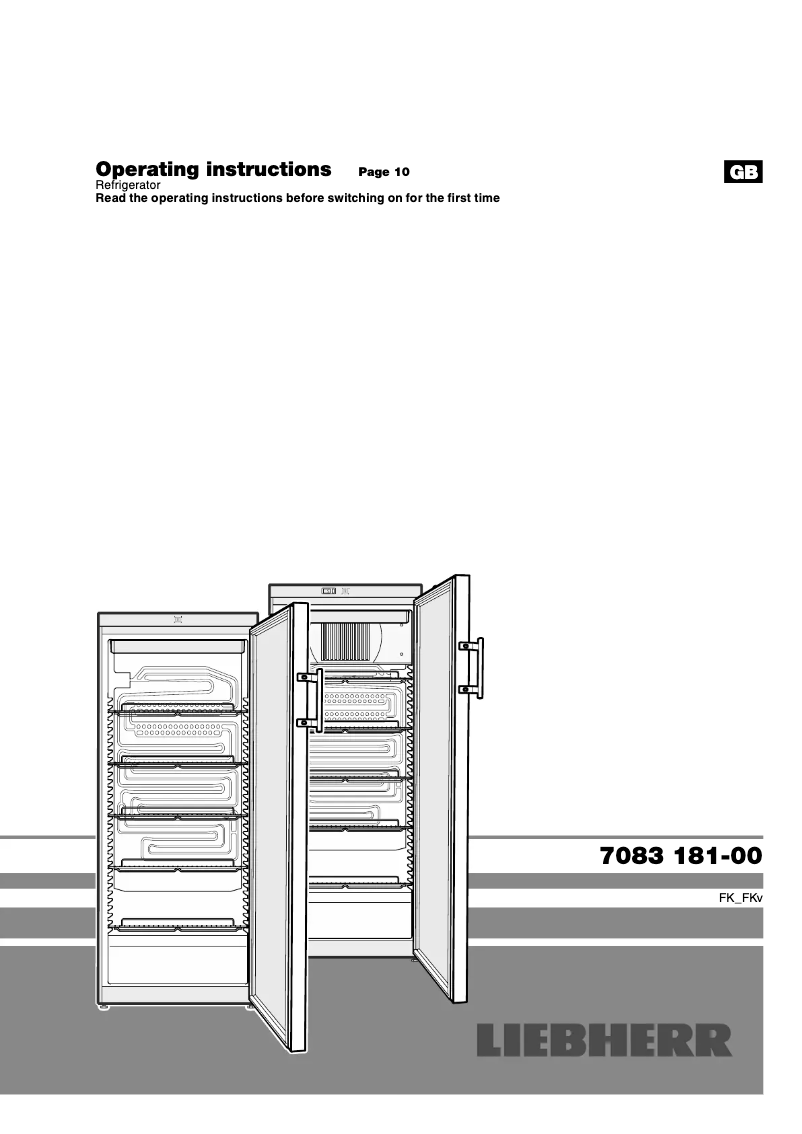 Image de la première page du manuel de l'appareil FK 3642