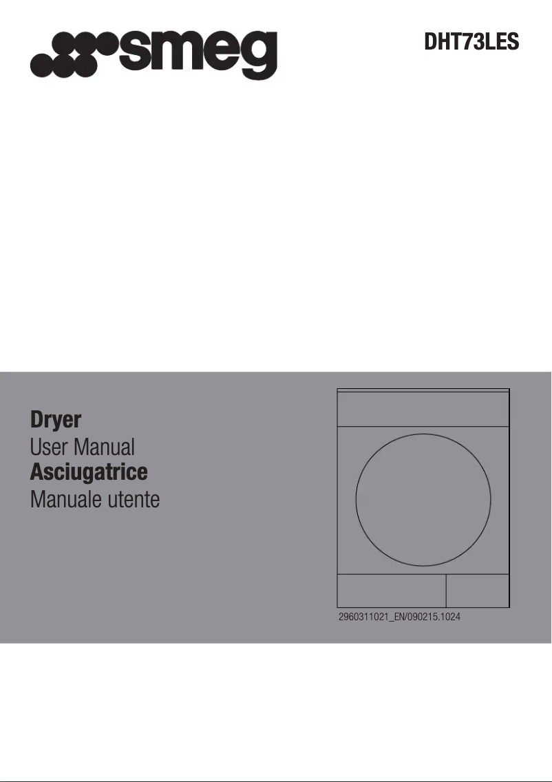 First page image of the manual for DHT73LES