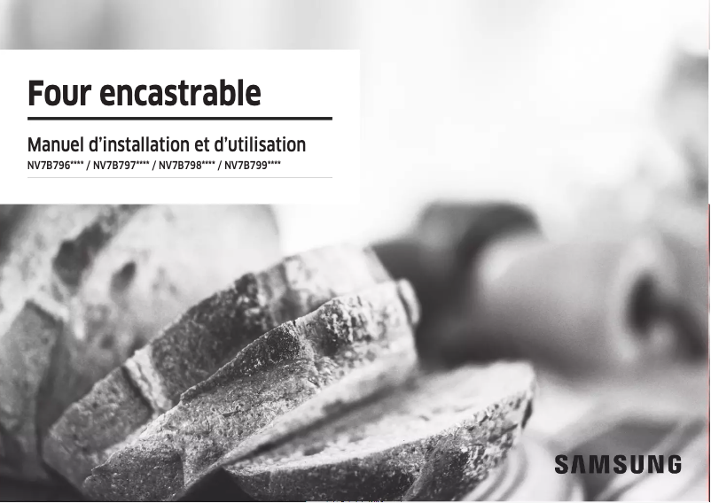 Page 1 of the manual User Manual Samsung NV7B7970CDA