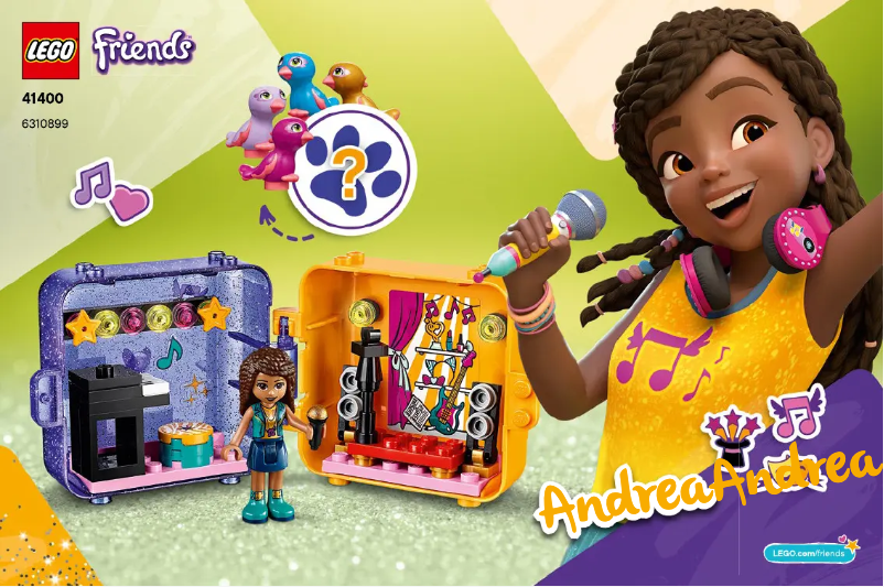 Page 1 of the manual User Manual Lego Friends 41400