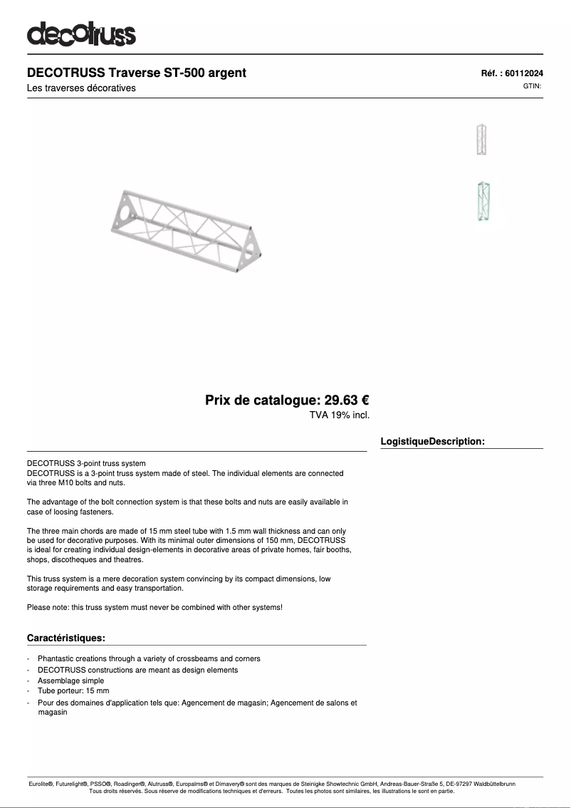 First page image of the manual for ST-500