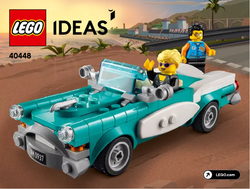 Page 1 of the manual Visual Instructions Lego Ideas 40448