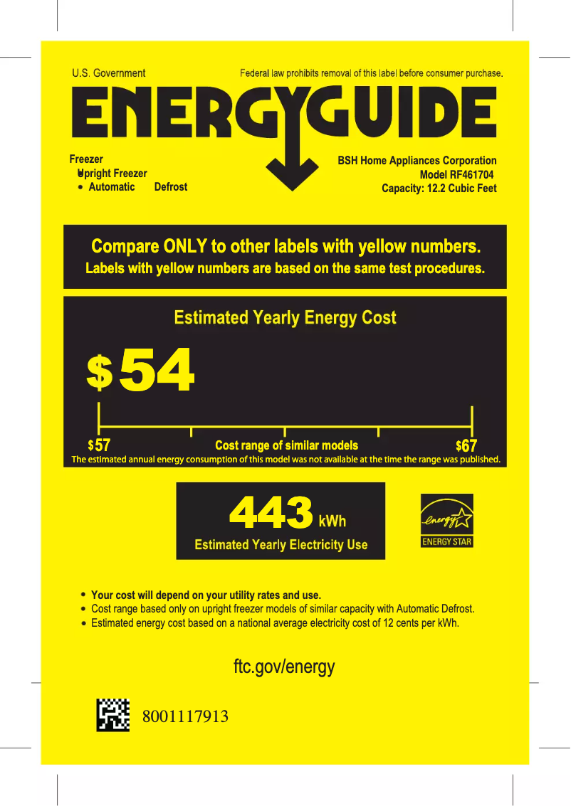 Image de la première page du manuel de l'appareil RF461704