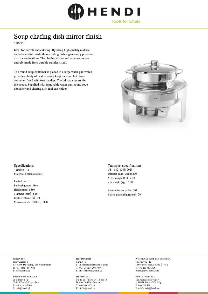 First page image of the manual for 470244