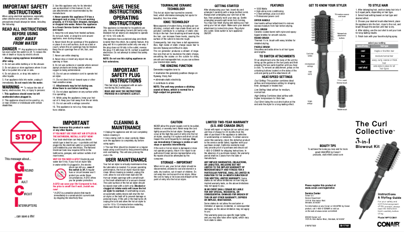 First page image of the manual for NPTCCB01