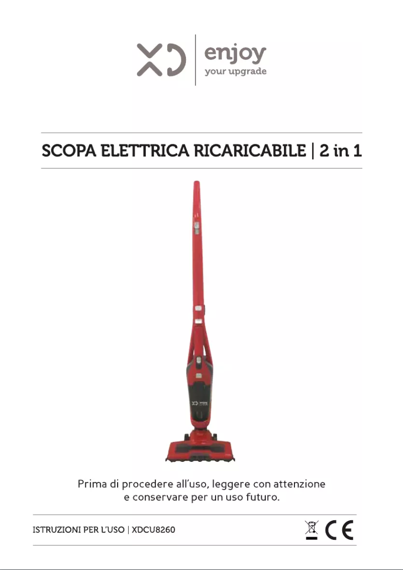 First page image of the manual for CU8260