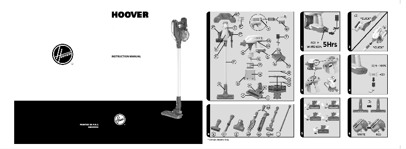 First page image of the manual for H-FREE 200 HF222XLRG001