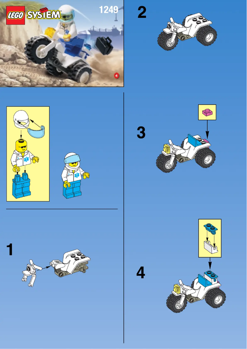 First page image of the manual for PARAMEDIC ON MOTORCYCLE