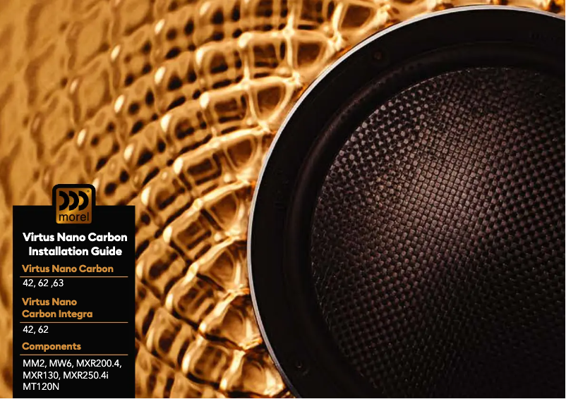 First page image of the manual for Virtus Nano Carbon MM2