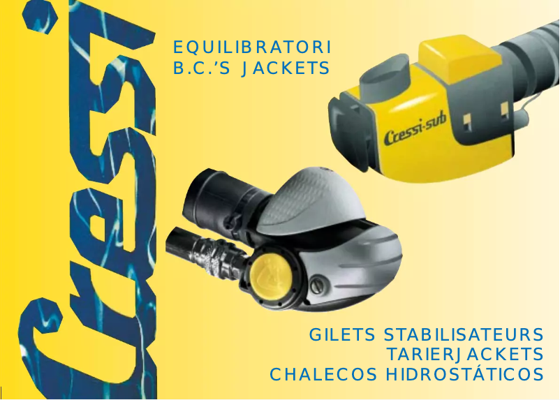 First page image of the manual for Aquapro 5