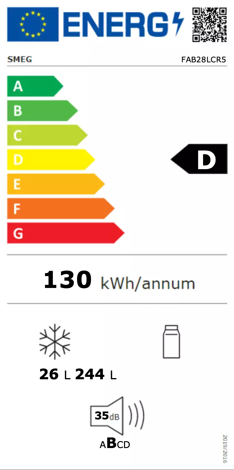 First page image of the manual for FAB28LCR5