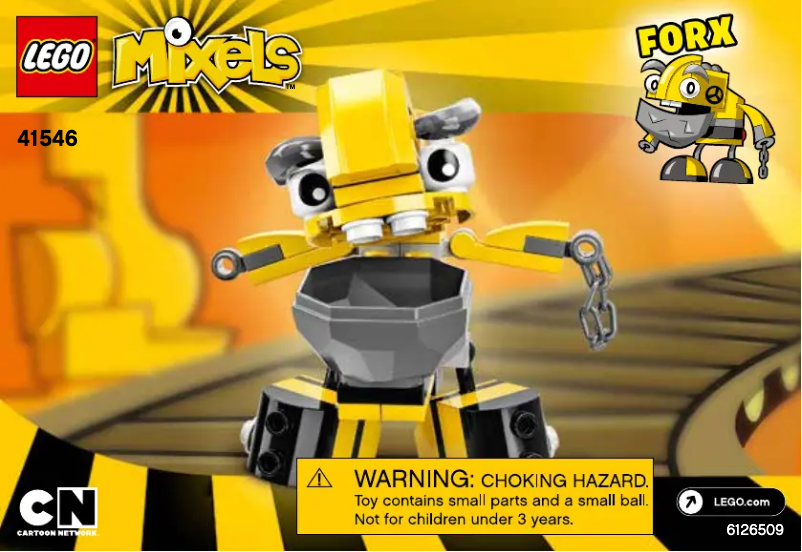 Page 1 of the manual User Manual Lego Mixels 41546