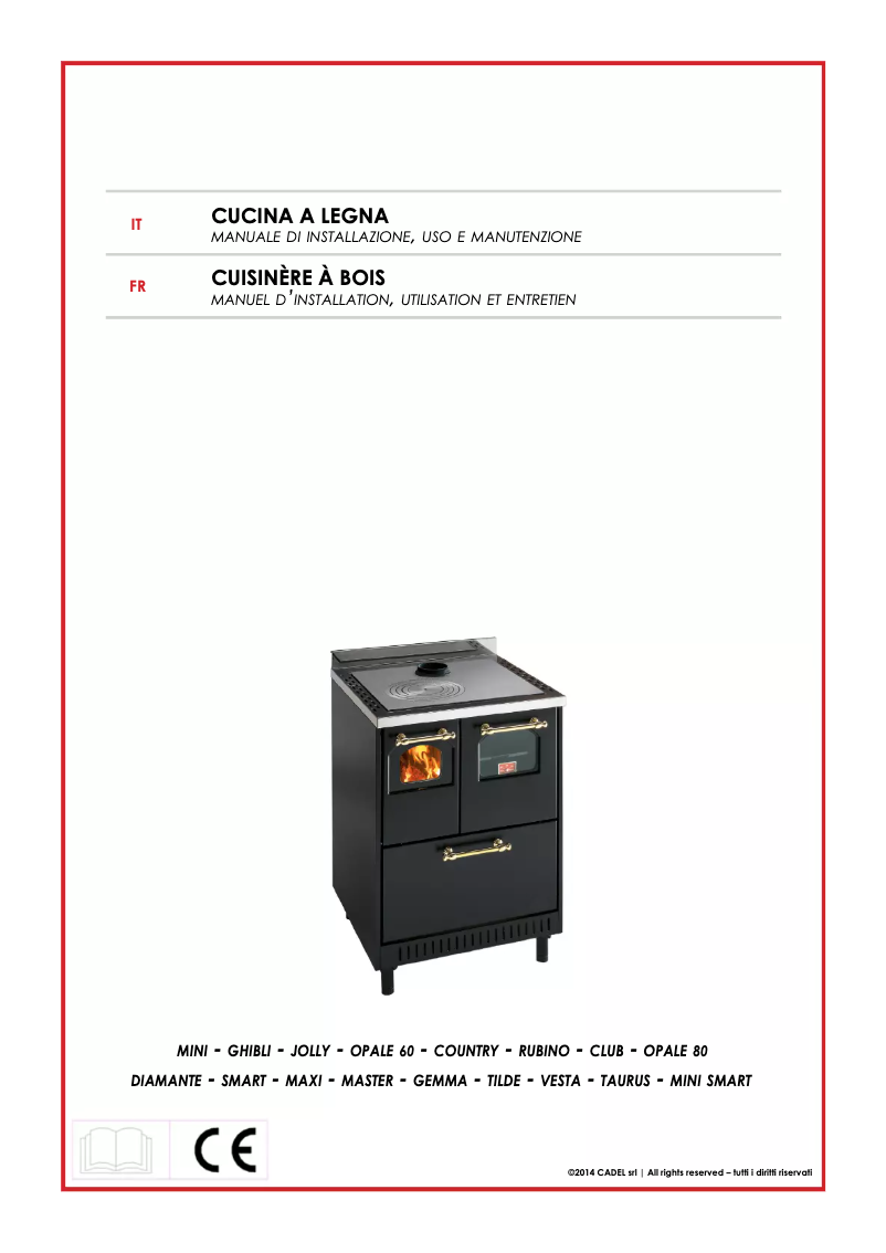 First page image of the manual for Gemma