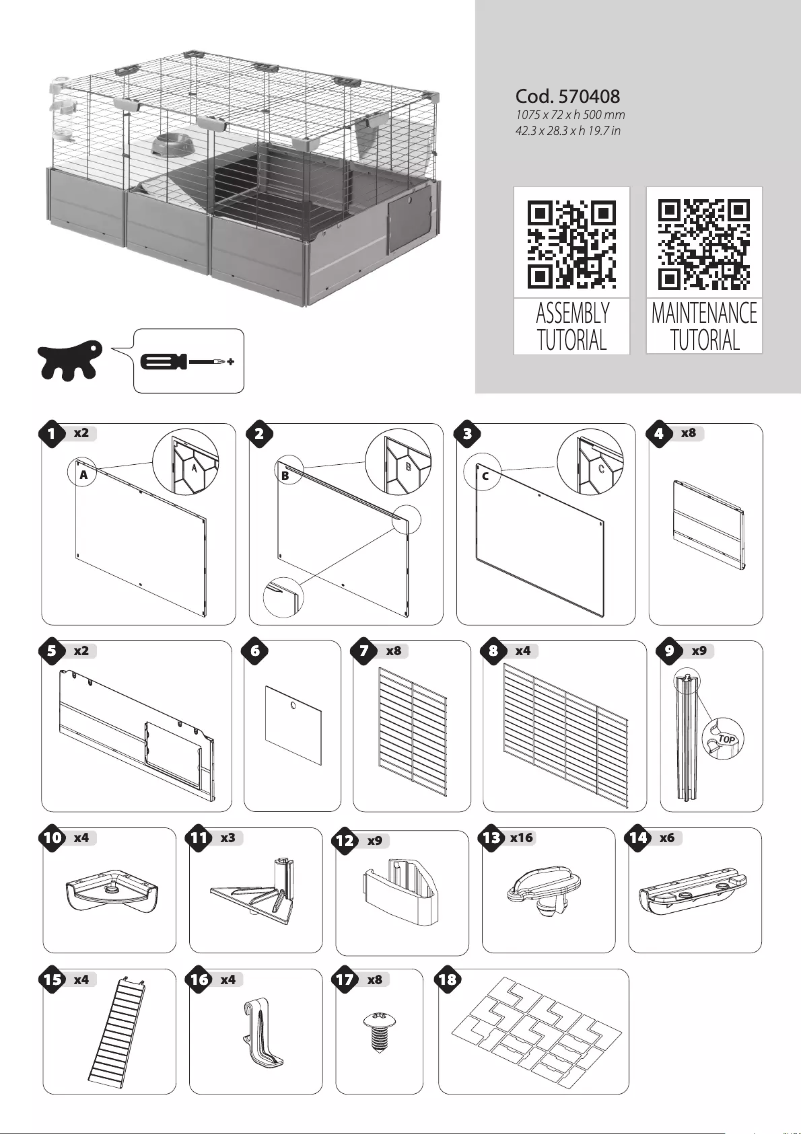 First page image of the manual for Multipla