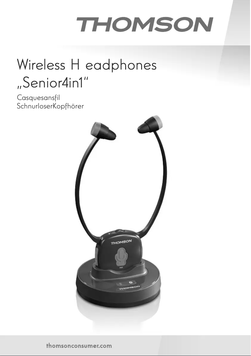 First page image of the manual for WHP6309BT