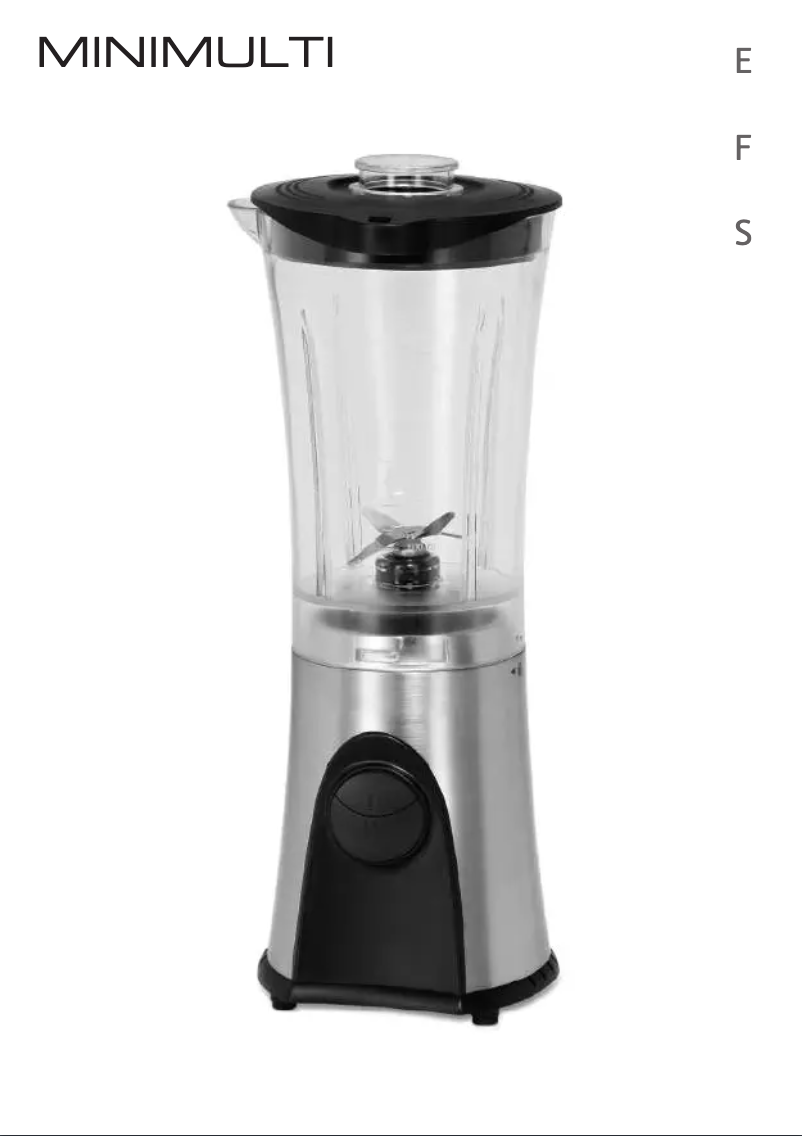 First page image of the manual for Mini Multi Deluxe BL125