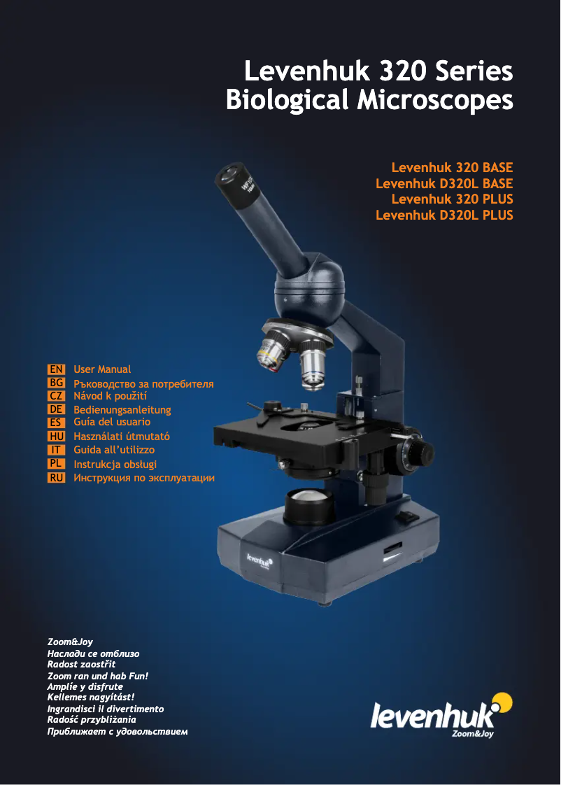 Page 1 of the manual User Manual Levenhuk D320L PLUS