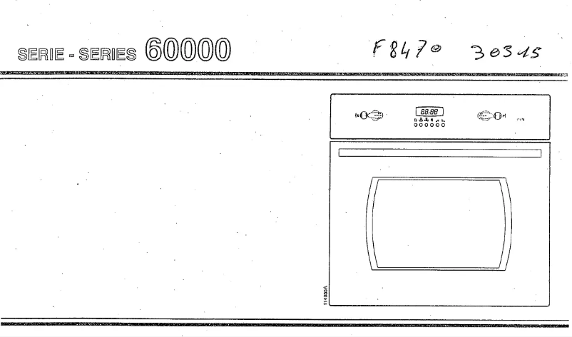 First page image of the manual for AFC3000A+