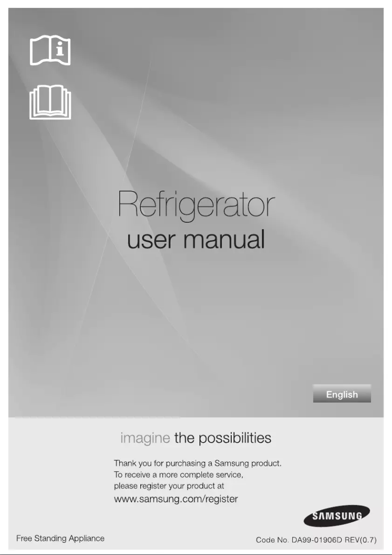 Page 1 of the manual User Manual Samsung RT54EBTS