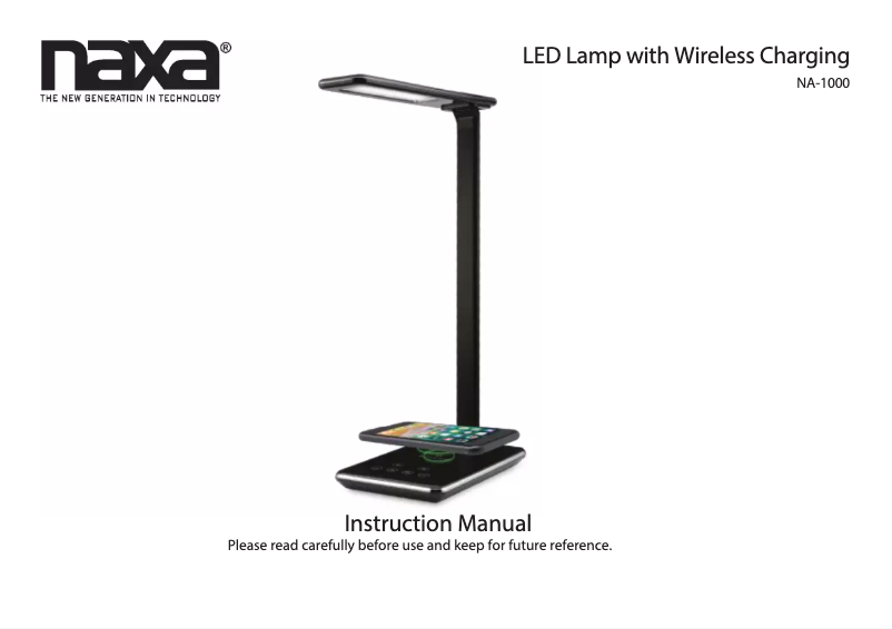 First page image of the manual for NA-1000