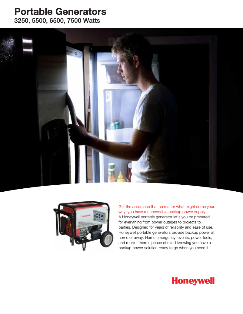 Page 1 de la notice Brochure Honeywell 6151