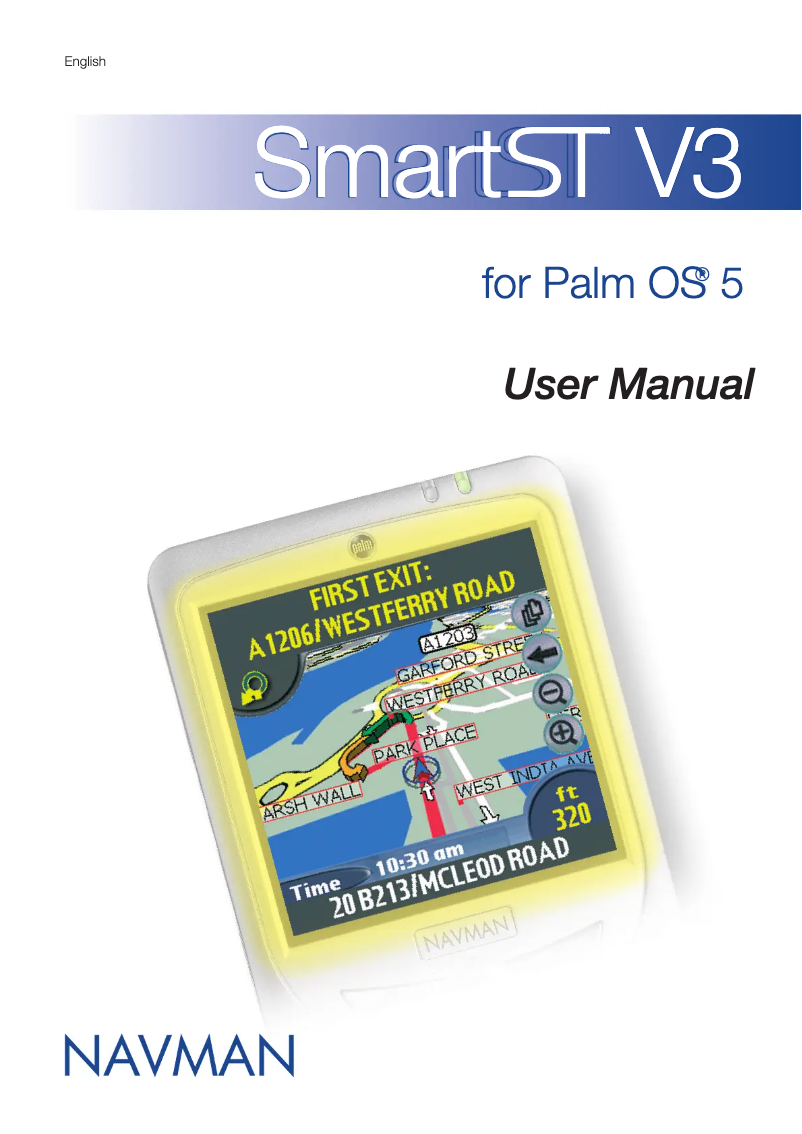 First page image of the manual for SmartST V3