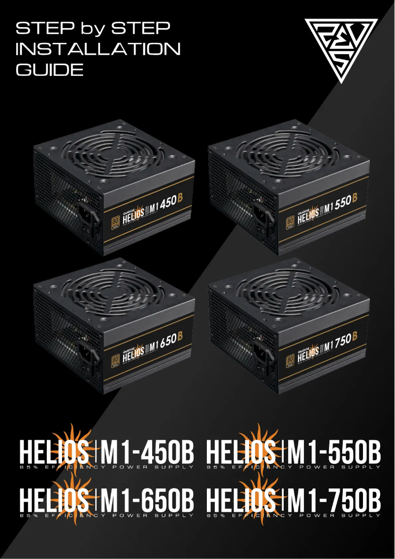 First page image of the manual for Helios M1-550B
