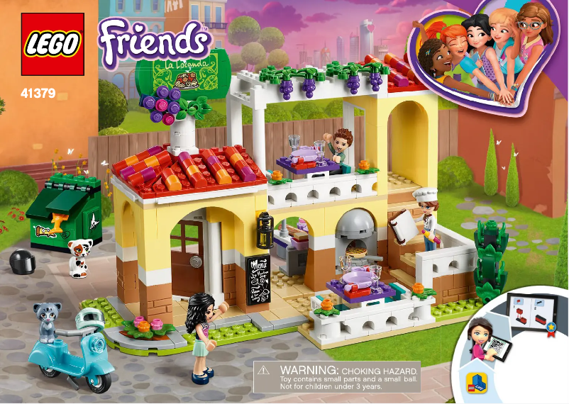 Page 1 of the manual User Manual Lego Friends 41379