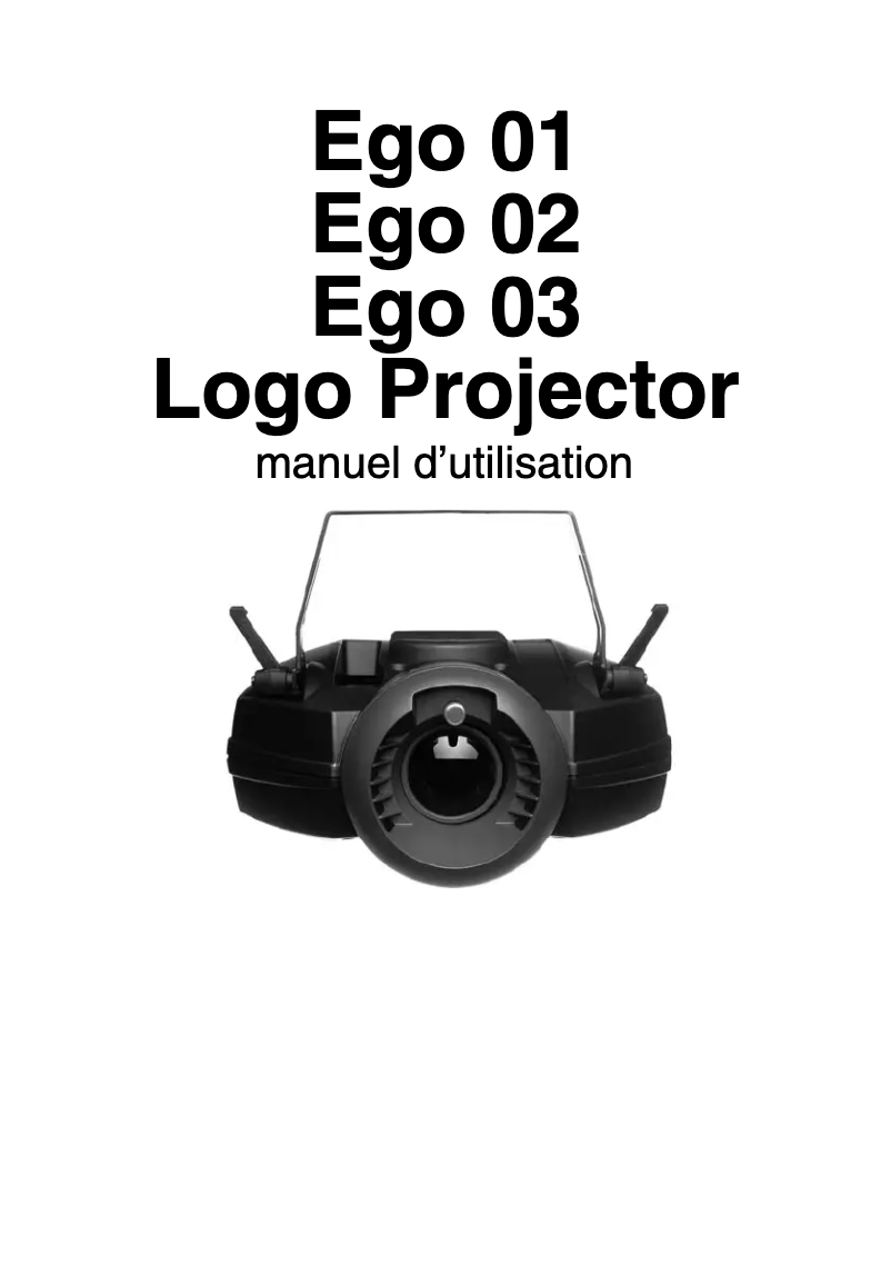 Page 1 of the manual User Manual Martin Ego 01