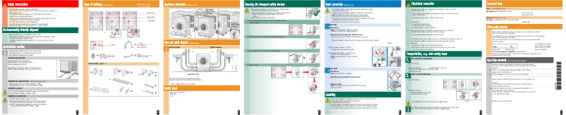 First page image of the manual for W5440X0EE