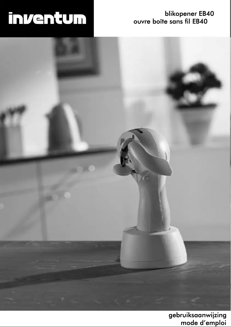 First page image of the manual for EB40