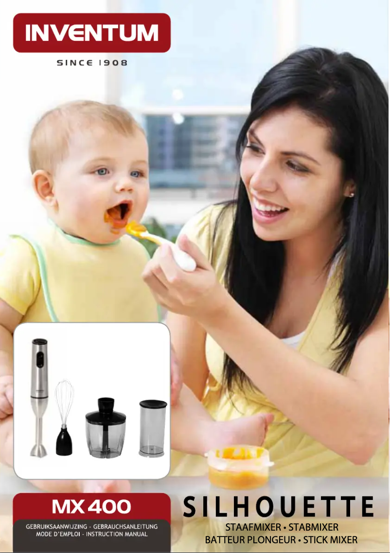 First page image of the manual for MX400