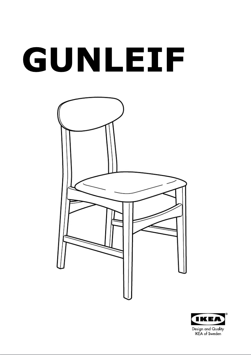 First page image of the manual for GUNLEIF 805.182.30