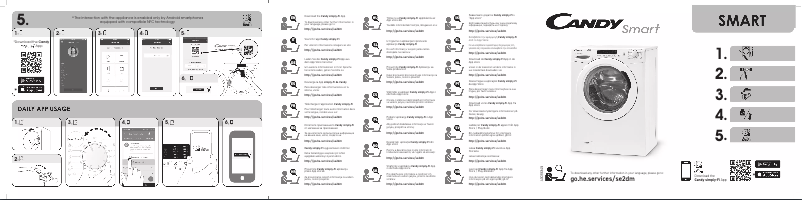 First page image of the manual for CS 1072D3/1-S