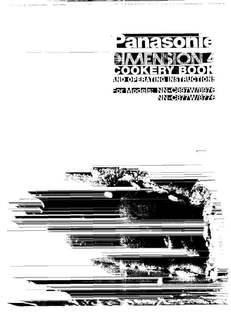 First page image of the manual for NN-877E