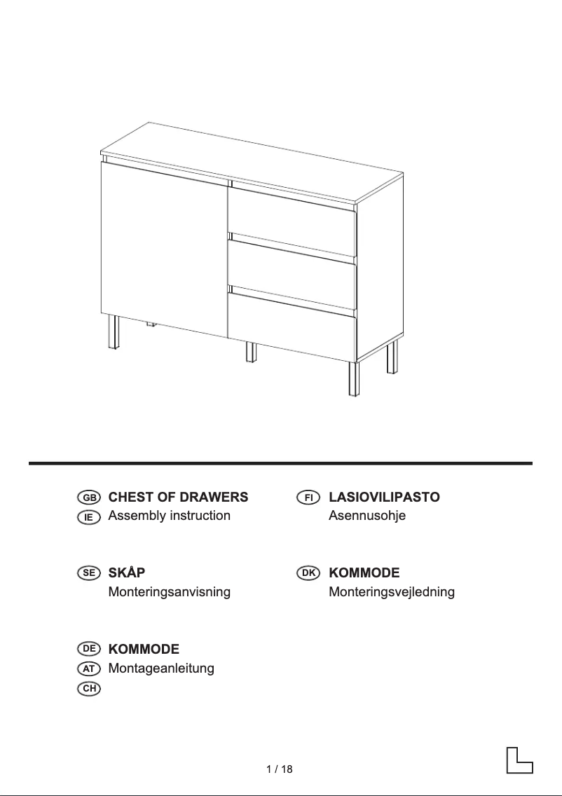 First page image of the manual for IAN 71629