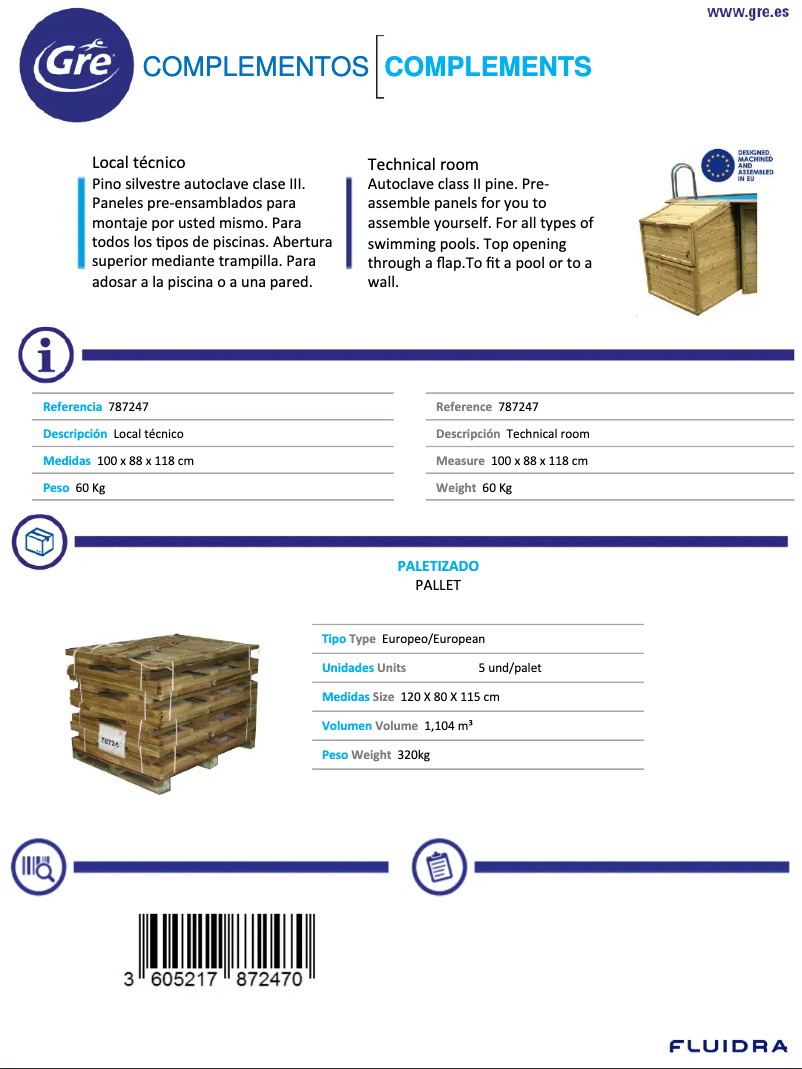 First page image of the manual for 787247